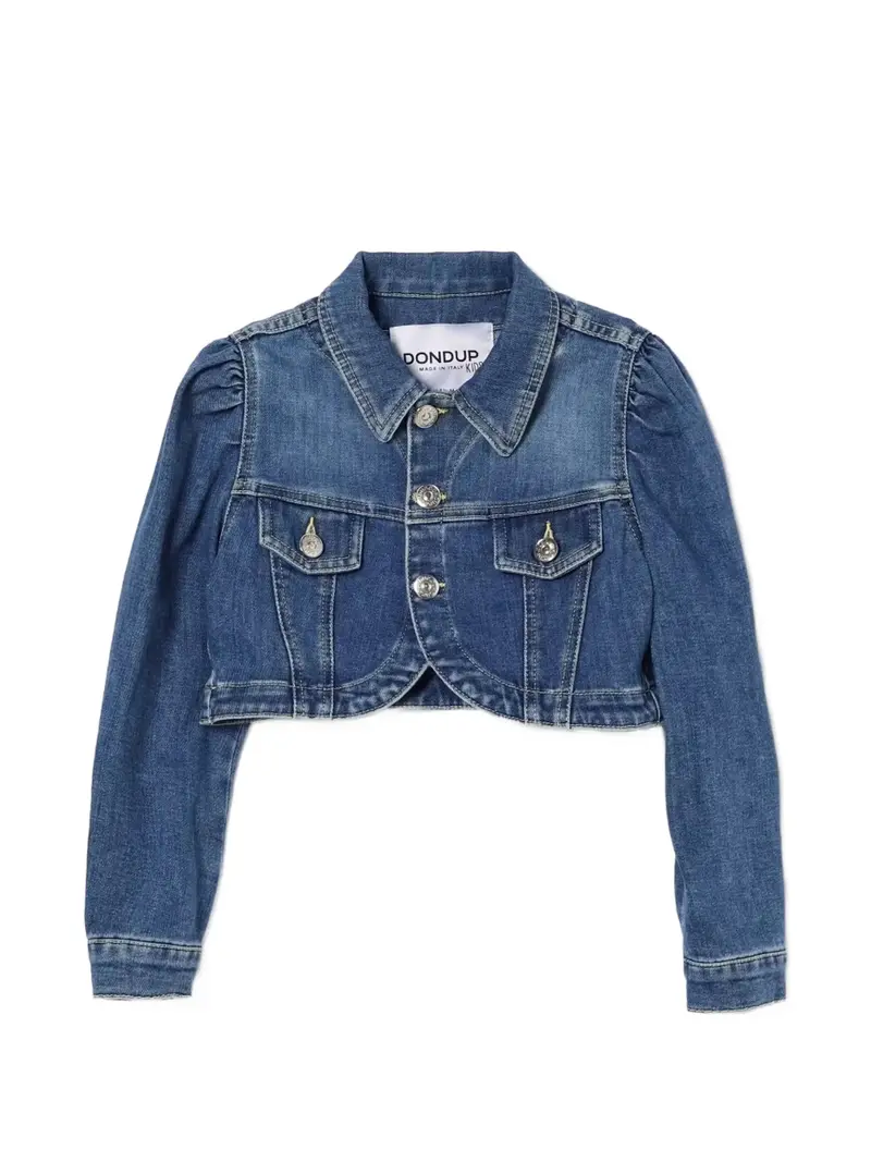 GIACCA IN DENIM CROP DONDUP
