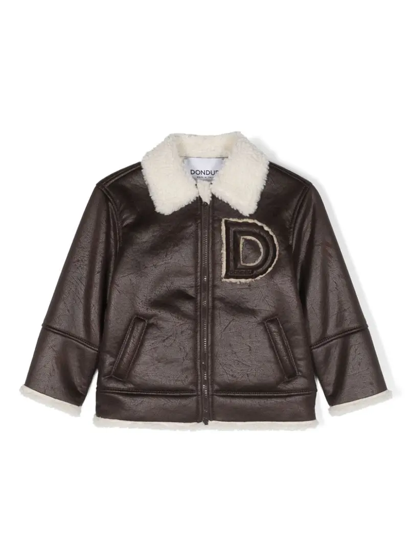 GIACCA IN SEMI PELLE MARRONE DONDUP