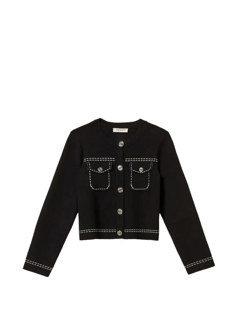 Giacca per bambina Twinset Kids in maglia