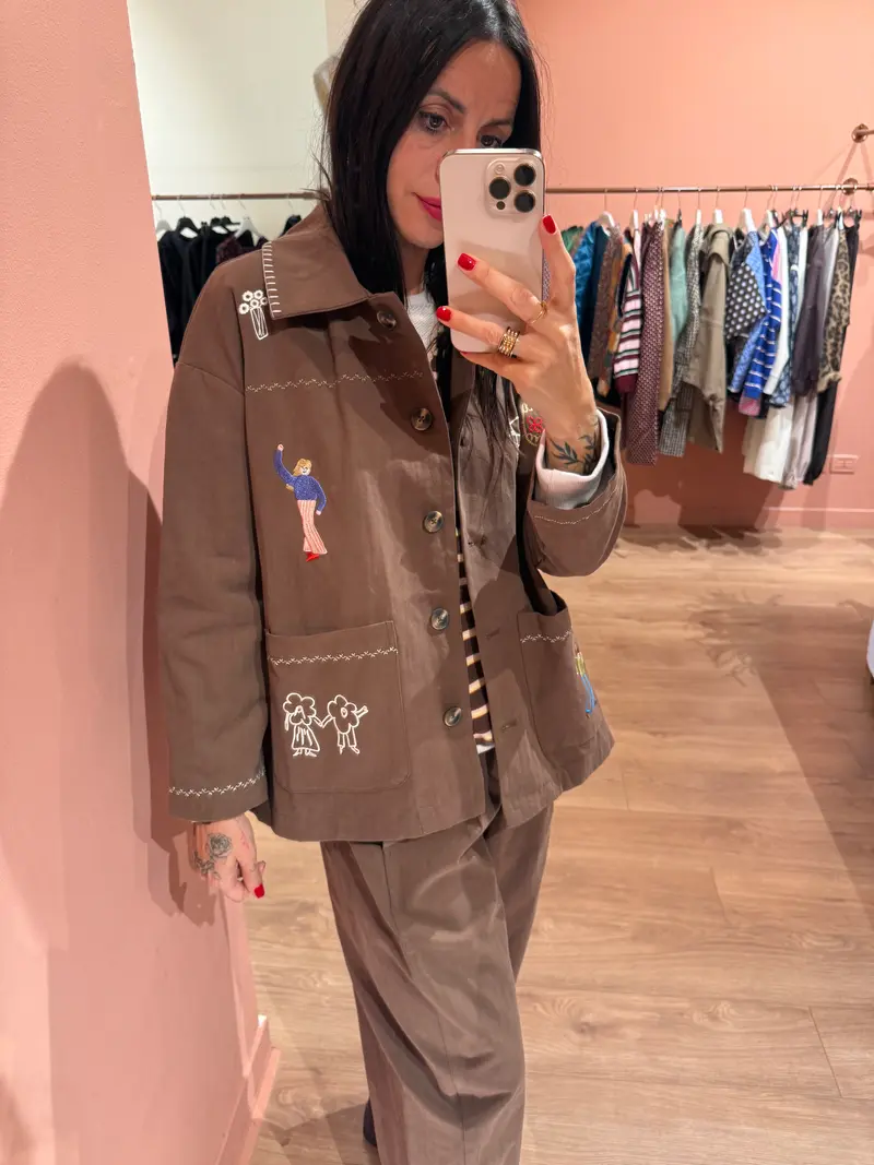 Giacca Poppy marrone