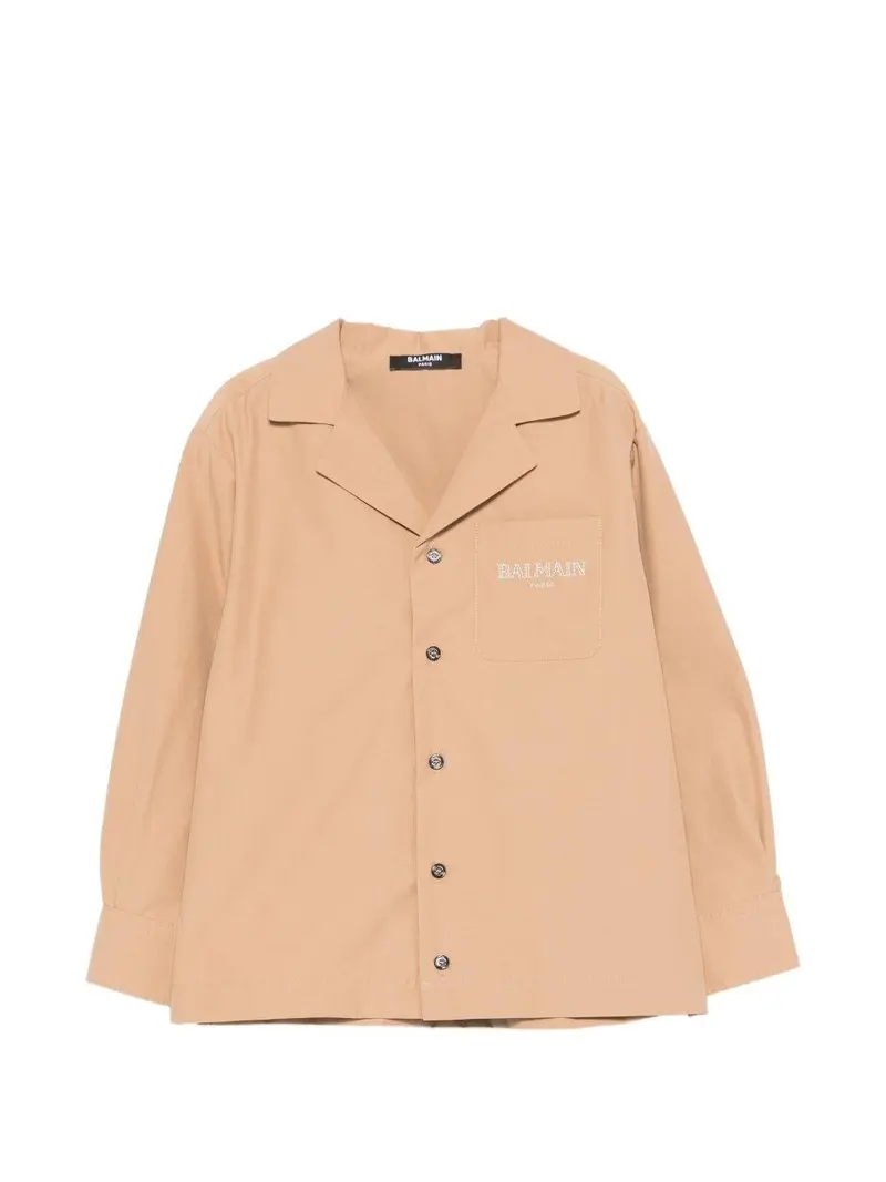 Giacca unisex Balmain Kids con ricamo