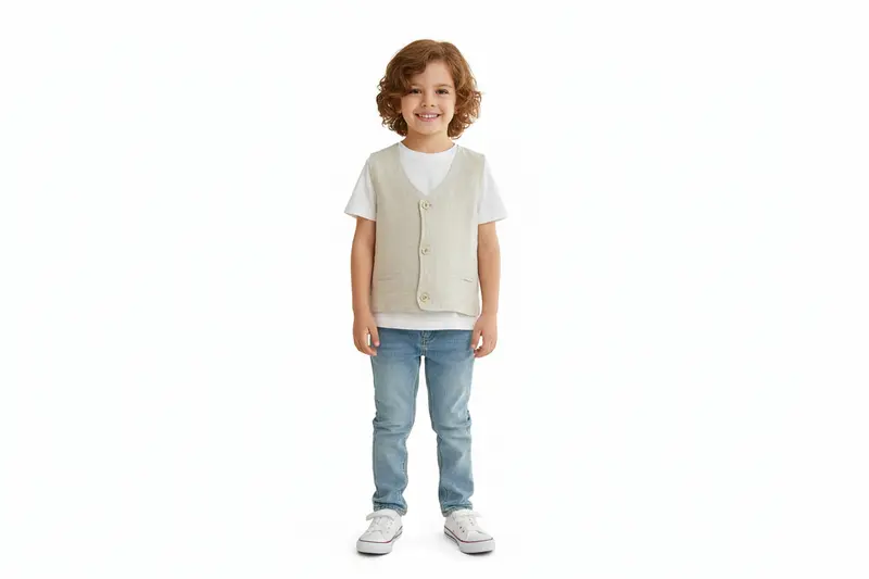 GILET BAMBINO CORDA LOSAN