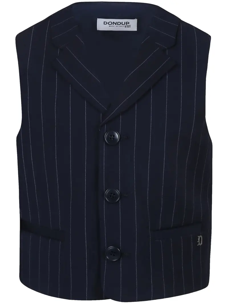 GILET GESSATO BLU DONDUP