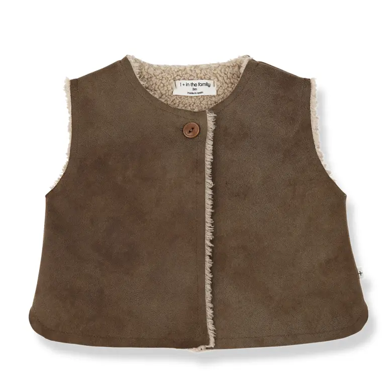 Gilet Montoncino con bottone KATJA | 1+ IN THE FAMILY