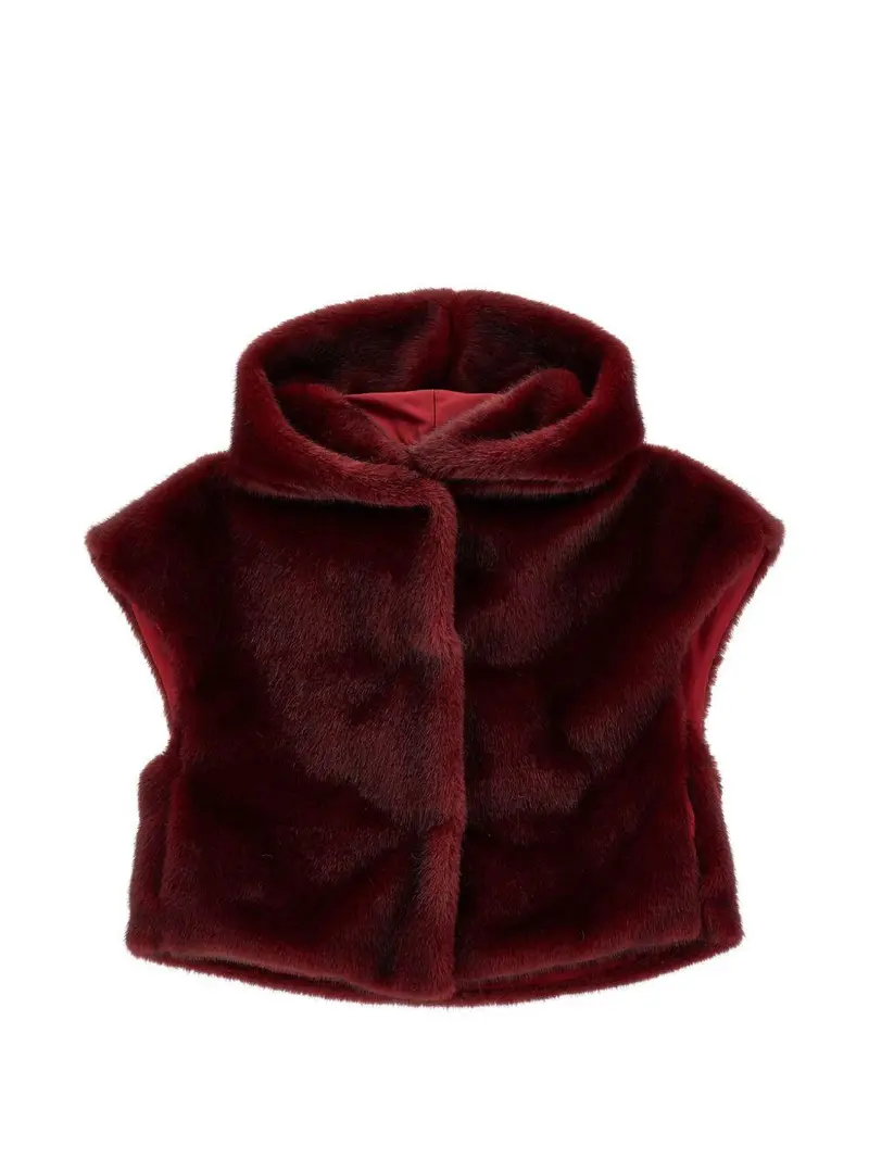 Gilet per bambina Monnalisa peluche