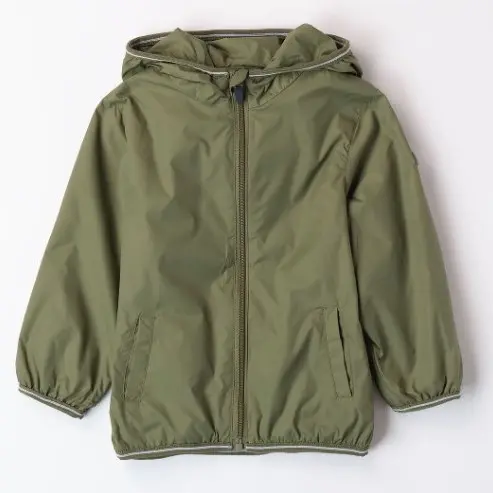 Giubbotto bambino leggero verde baby