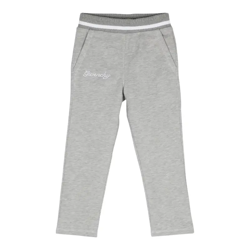 Givenchy Pantalone Modello Tuta tinta unita Grigio per Bambina