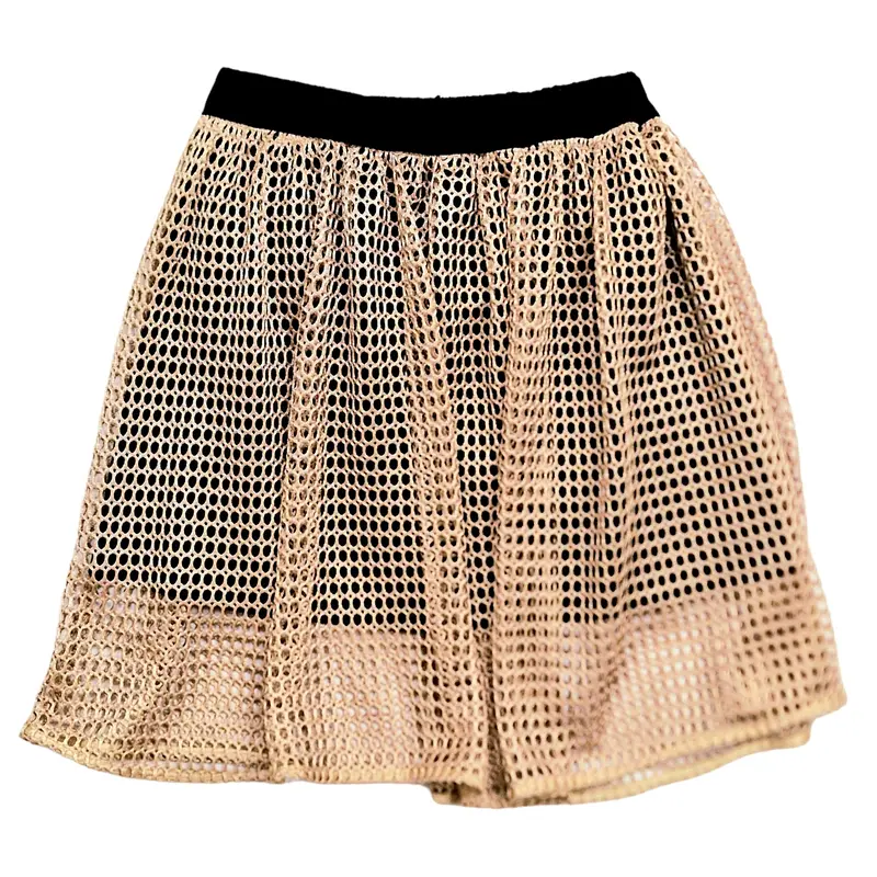 Gonna bambina con rete gold
