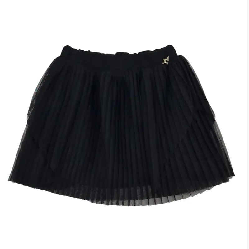 Gonna bambina in tulle plissettata