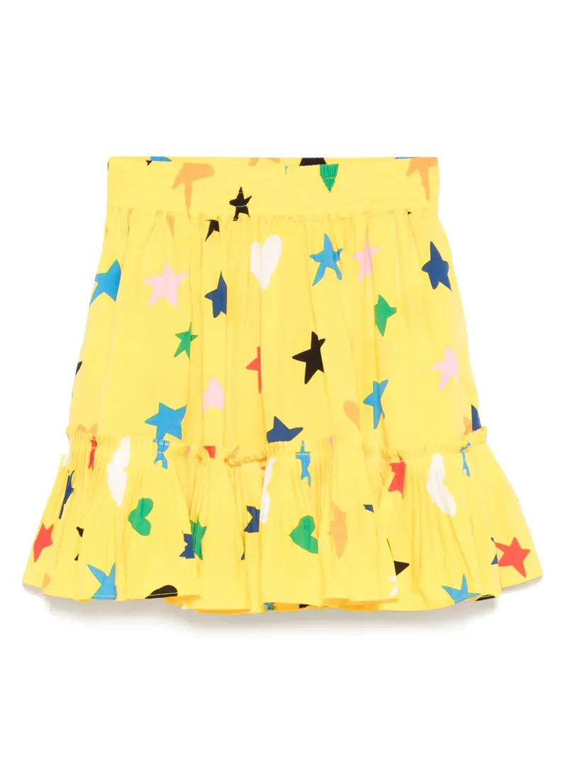GONNA GIALLA CON STELLE COLORATE STELLA MCCARTNEY