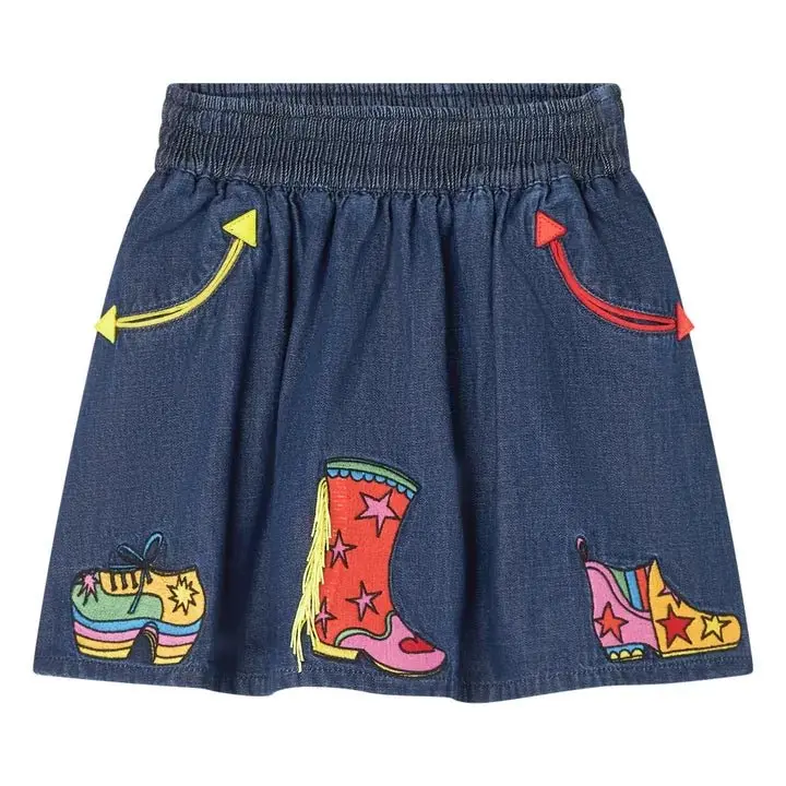 GONNA IN DENIM CON FANTASIA STELLA MCCARTNEY