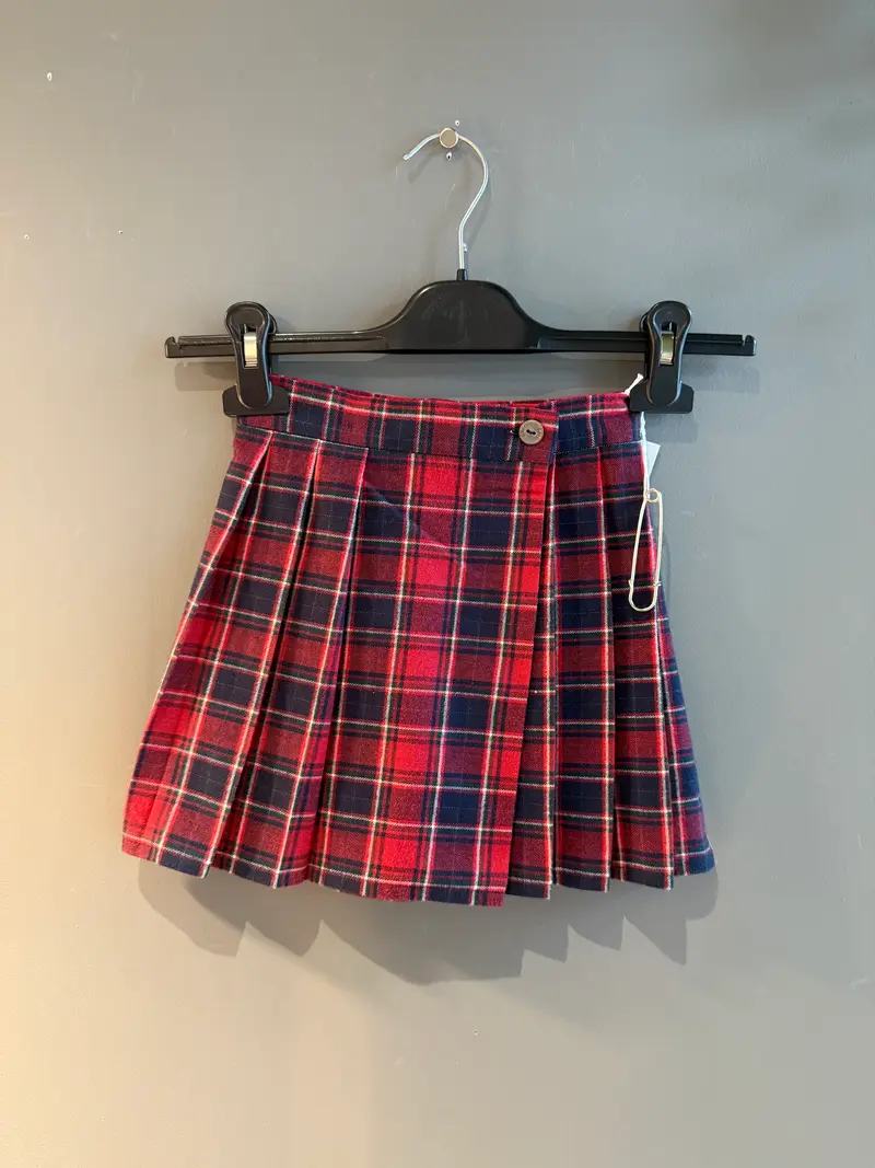 Gonna Kilt Tartan Rosso/Blu