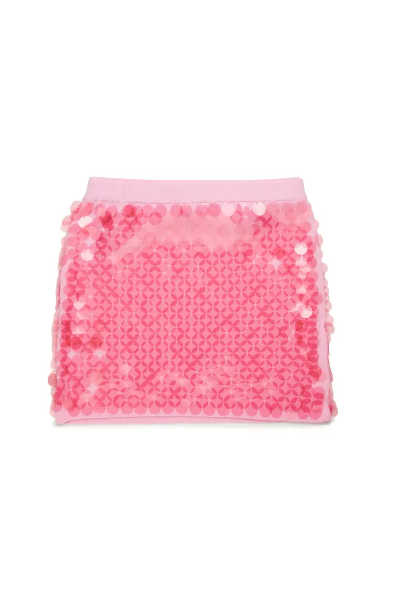 GONNA ROSA CON PAILLETTES N21