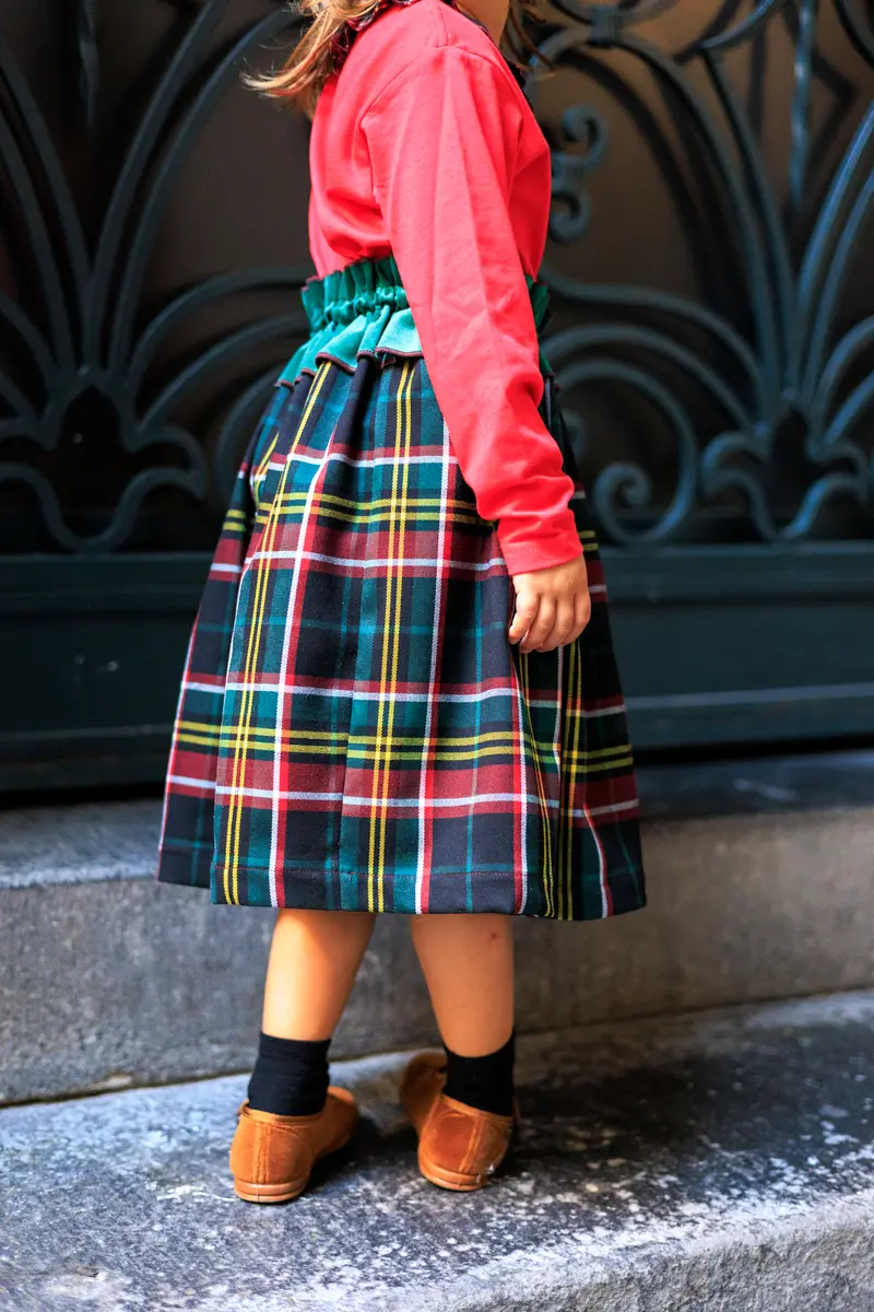Gonna Tartan Verde