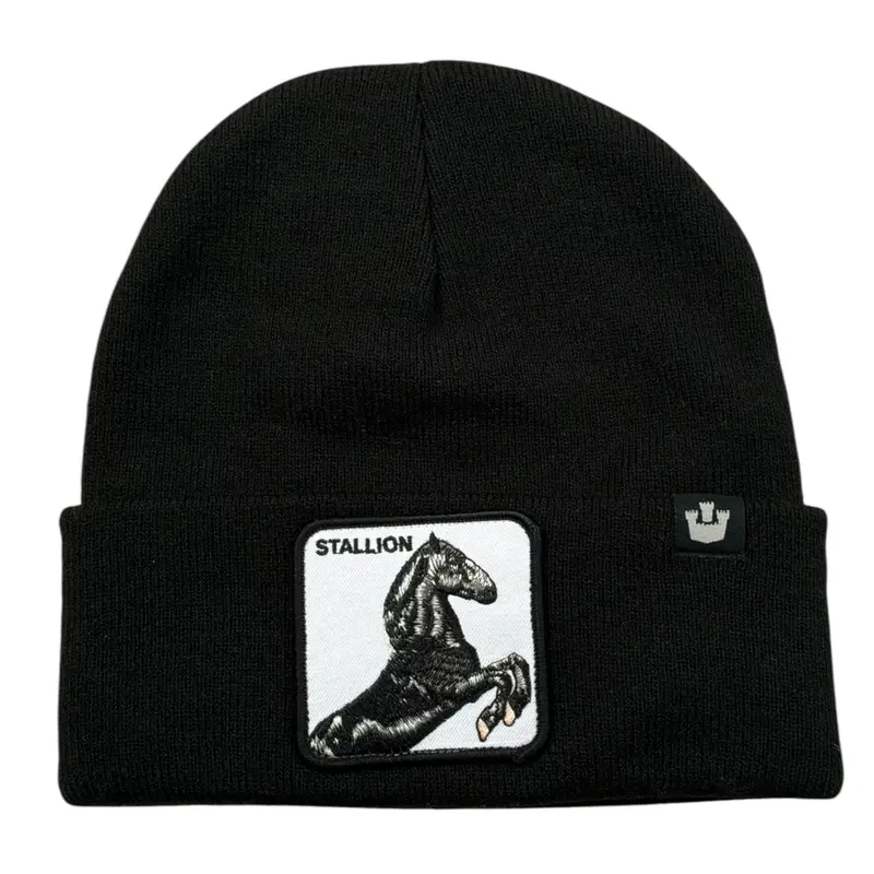 Goorin Bros Cappello tinta unita con Logo Nero per Bambina