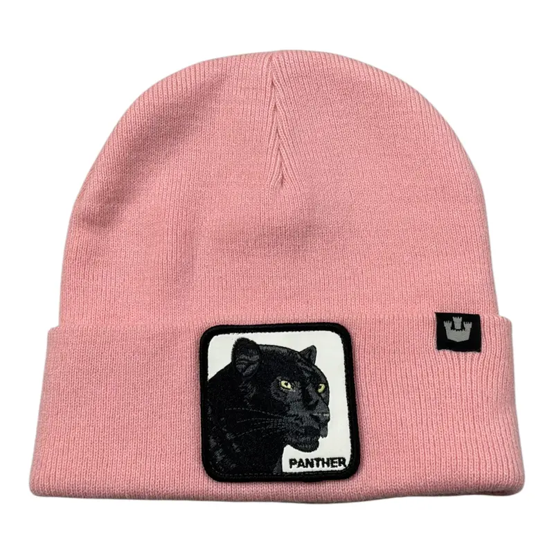 Goorin Bros Cappello tinta unita con Logo Rosa per Bambina