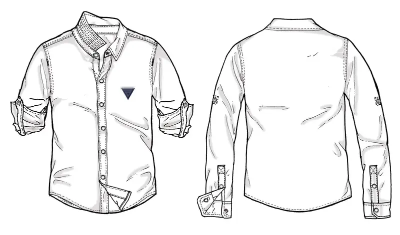 Guess camicia in cotone bambino