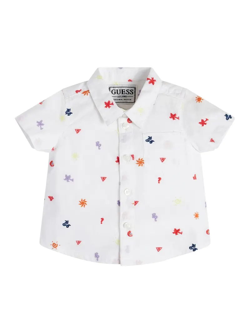 Guess camicia in cotone m/c