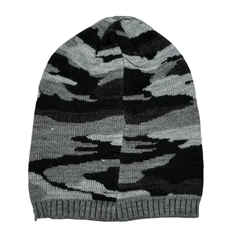 Guess Cappello Fantasia Militare Grigio per Bambino