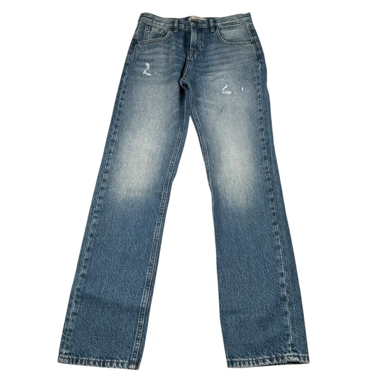 Guess Jeans tinta unita con Strappi Blu per Bambino