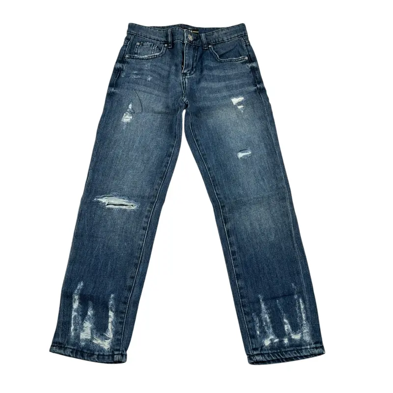 Guess Jeans tinta unita Girovita Regolabile Blu per Bambino