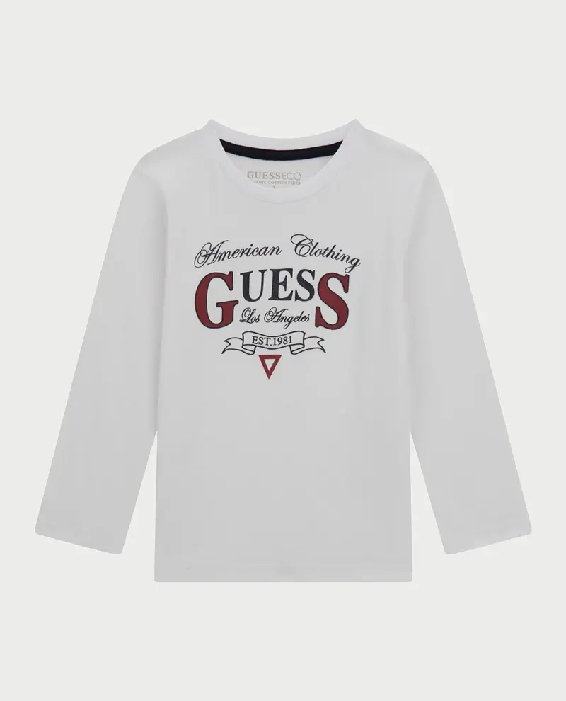 Guess longsleeve in cotone bambino/a