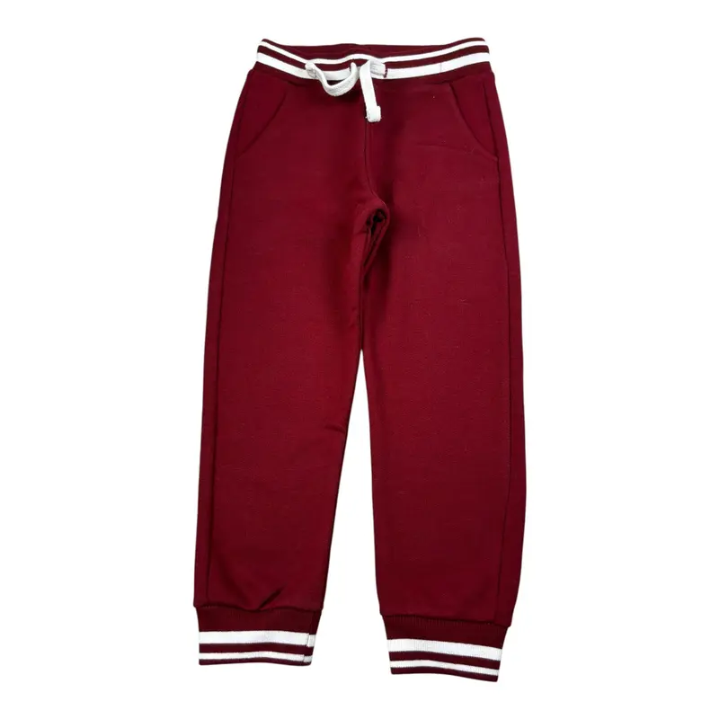 Guess Pantalone Modello Tuta con Elastico In Vita Rosso per Bambino