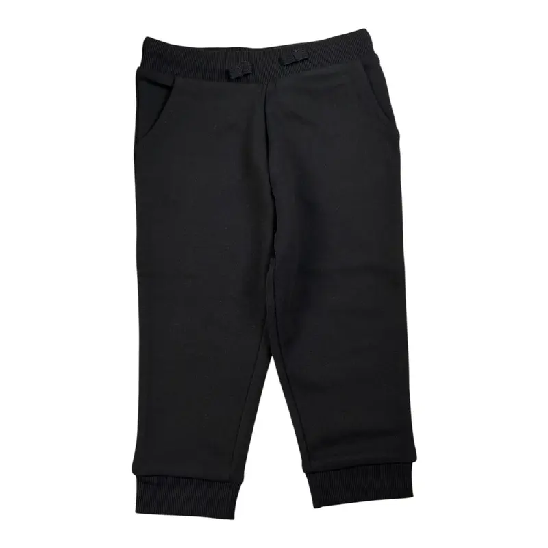 Guess Pantalone Modello Tuta con Logo Nero per Neonato