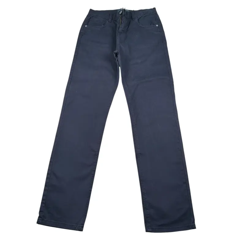 Guess Pantalone tinta unita con Girovita Regolabile Blu per Bambino