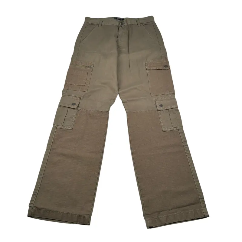 Guess Pantalone tinta unita con Tasche Verde per Bambino