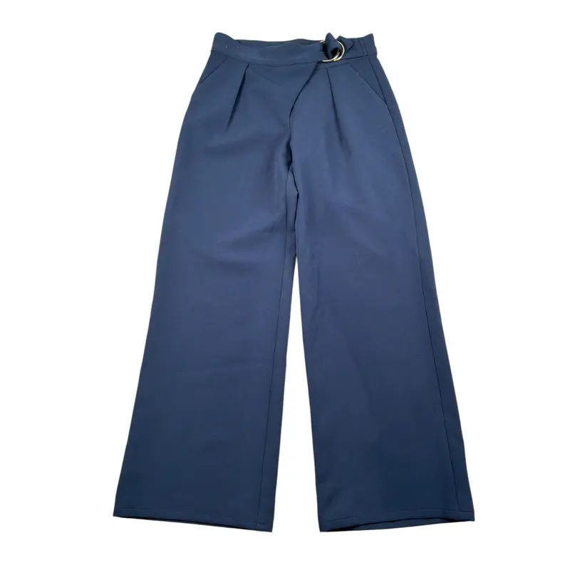 Guess Pantalone tinta unita Modello Palazzo Blu per Bambina