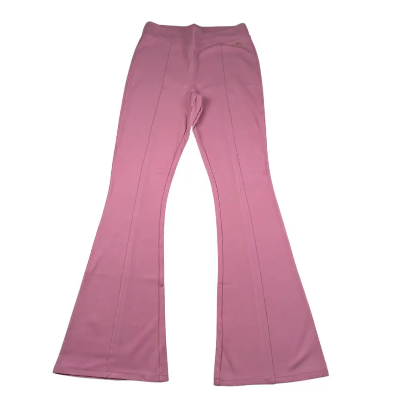 Guess Pantalone tinta unita Modello Zampa Rosa per Bambina