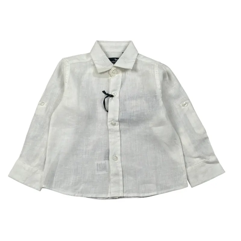 Harmont & Blaine Camicia Manica Lunga tinta unita Panna per Neonato