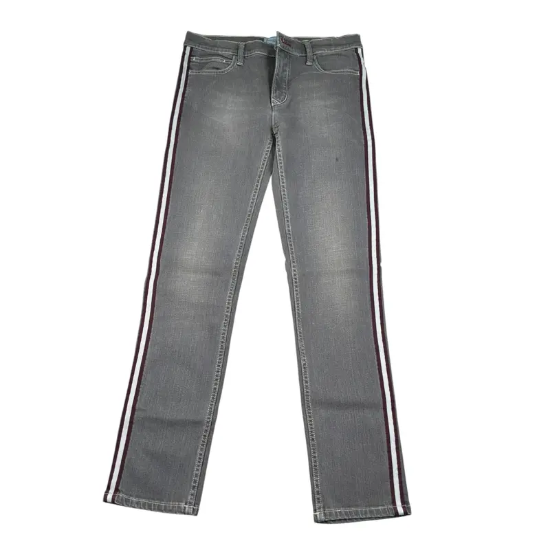 Harmont & Blaine Jeans tinta unita con Profili In Contrasto Grigio per Bambino