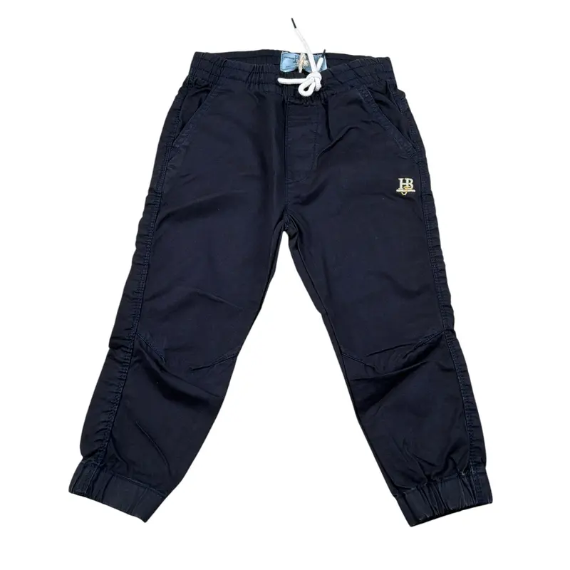 Harmont & Blaine Pantalone tinta unita con Elastico In Vita Blu per Bambino