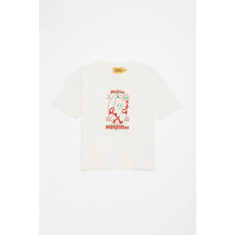 HOT T-SHIRT CLOUDY WHITE