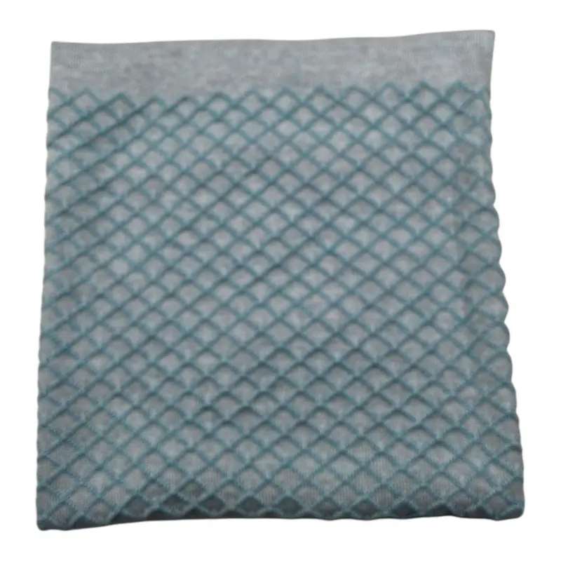 I Delfi Coperta Bicolore con Stampa Verde Acqua per Neonato