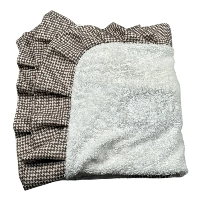 I Delfi Coperta In Spugna tinta unita Bianco per Neonata