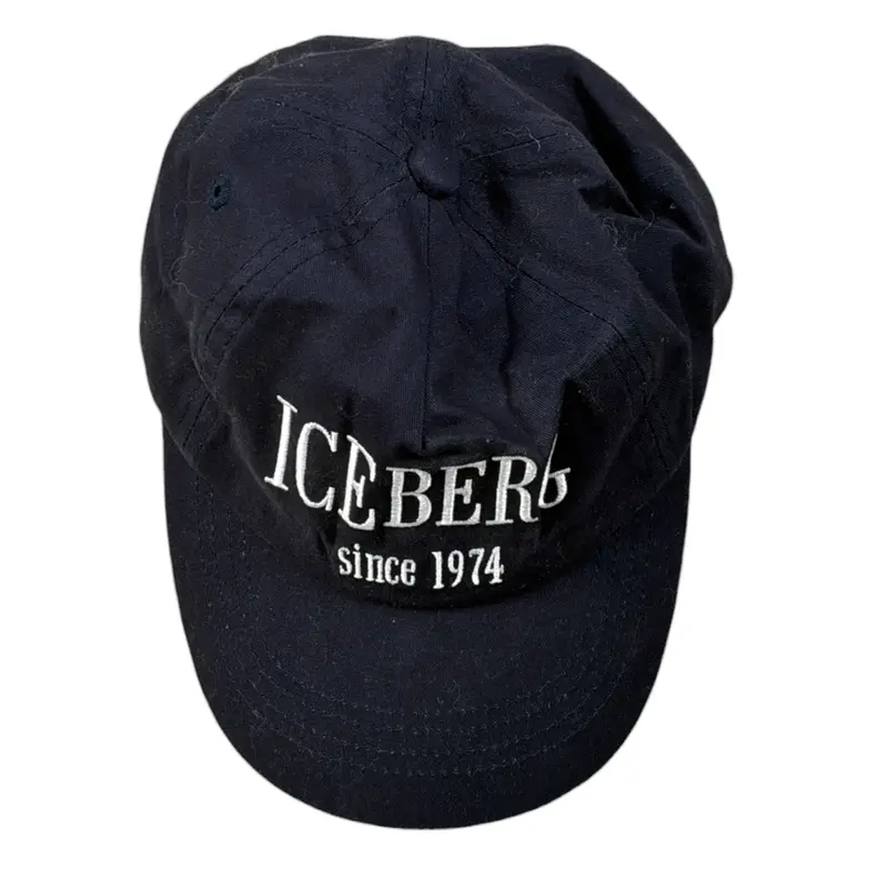Iceberg Cappello tinta unita con Visiera Blu per Bambino