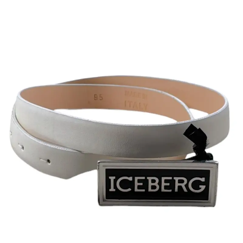 Iceberg Cintura tinta unita con Logo Bianco per Bambina