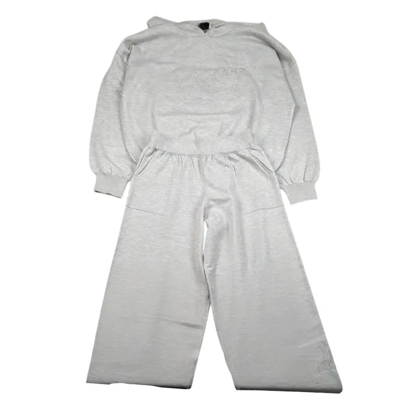 Iceberg Completo 2Pz Felpa-Pantalone Grigio per Bambina