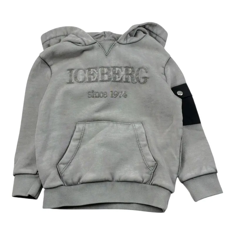 Iceberg Completo 2Pz Felpa-Pantalone Grigio per Neonato