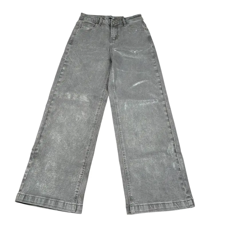 Iceberg Jeans tinta unita Modello Palazzo Grigio per Bambina