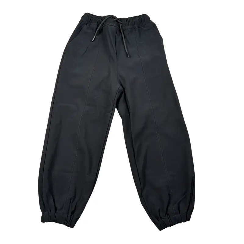 Iceberg Pantalone tinta unita con Elastico In Vigta Nero per Bambino