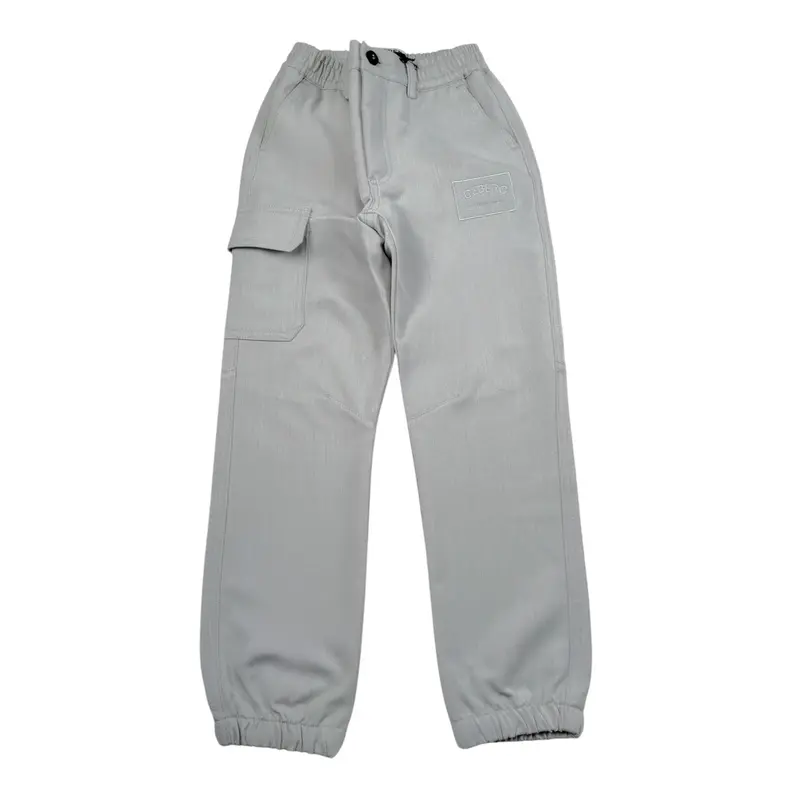 Iceberg Pantalone tinta unita con Elastico In Vita Grigio per Bambino