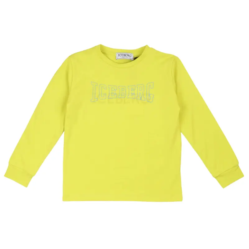 Iceberg T-shirt manica lunga neonato bambino