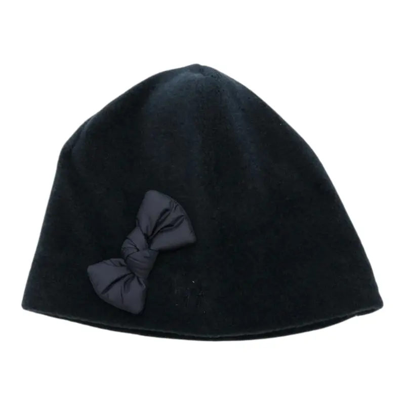 Il Gufo Cappello Tnta Unita con Fiocco Blu per Bambina