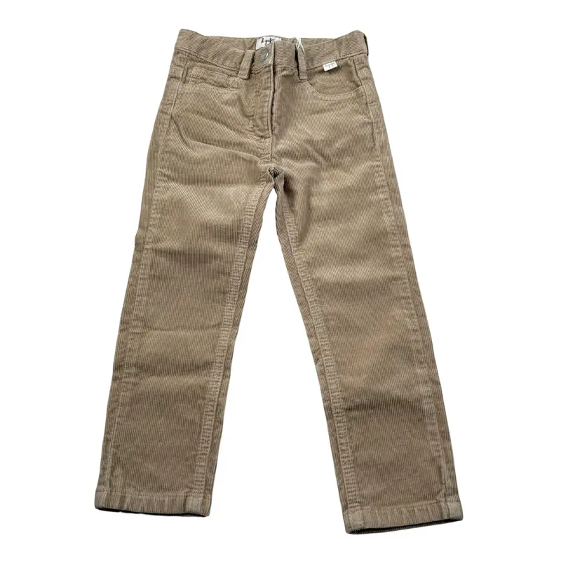 Il Gufo Pantalone tinta unita con Girovita Regolabile Beige per Bambino