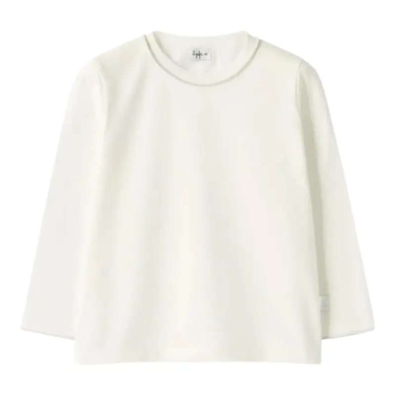 Il Gufo Shirt tinta unita Bianco per Neonata