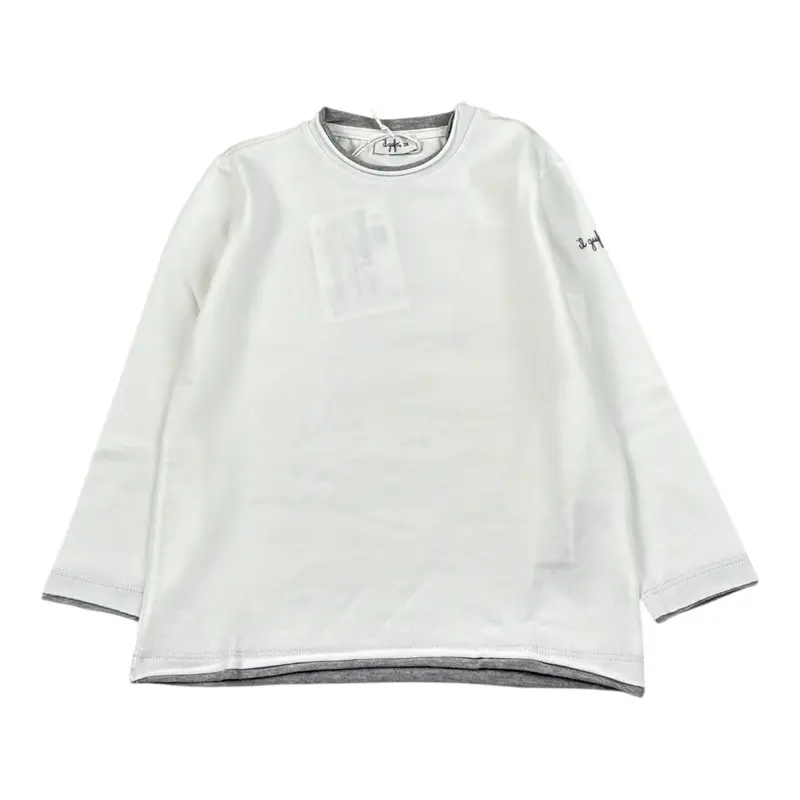 Il Gufo Shirt tinta unita Bianco per Neonata